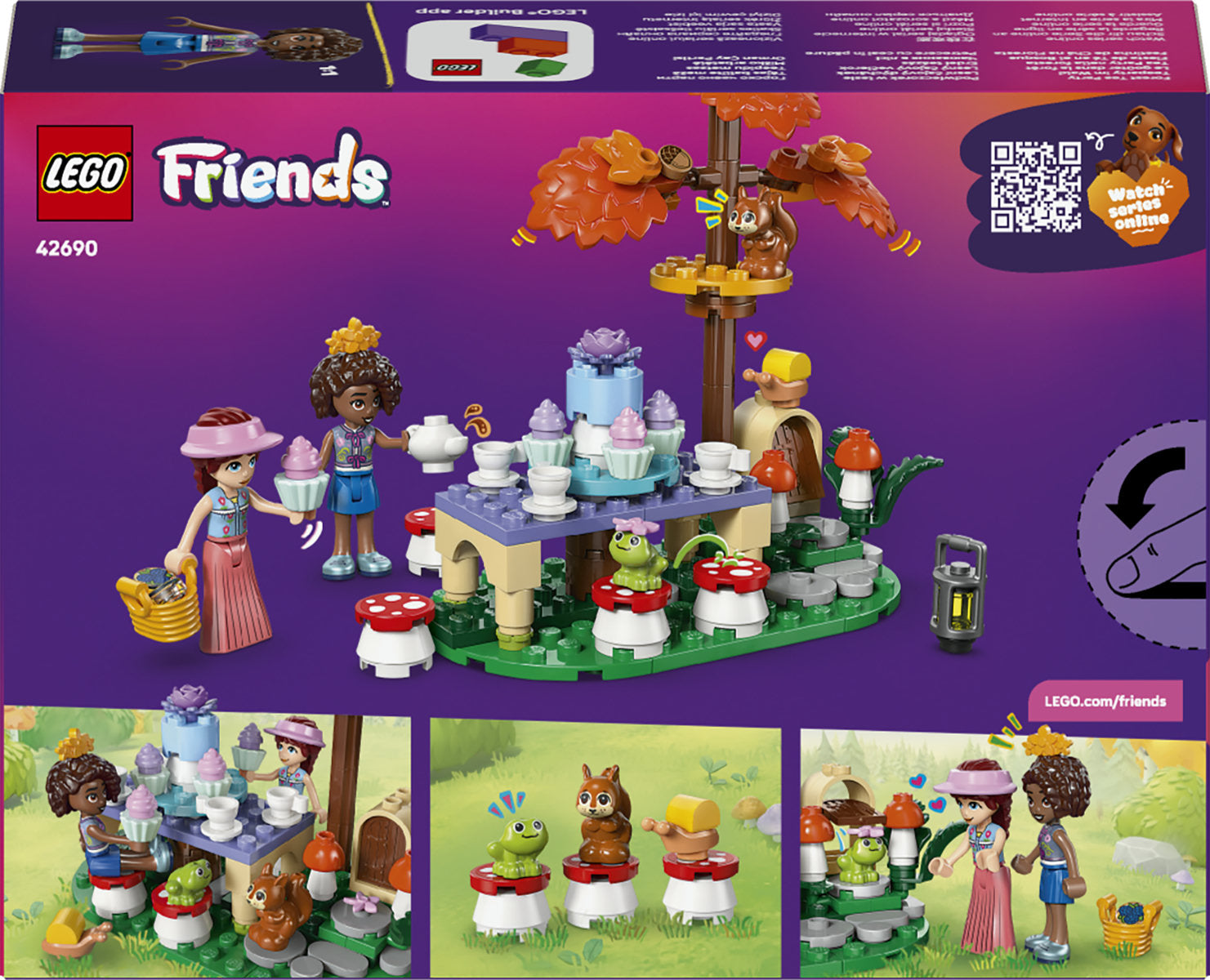 LEGO Friends Forest Tea Party Building Set 42690