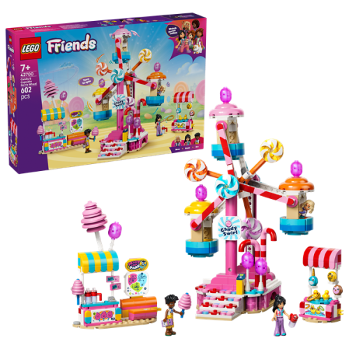 LEGO Friends Candy & Cupcake Ferris Wheel Building Set 42700