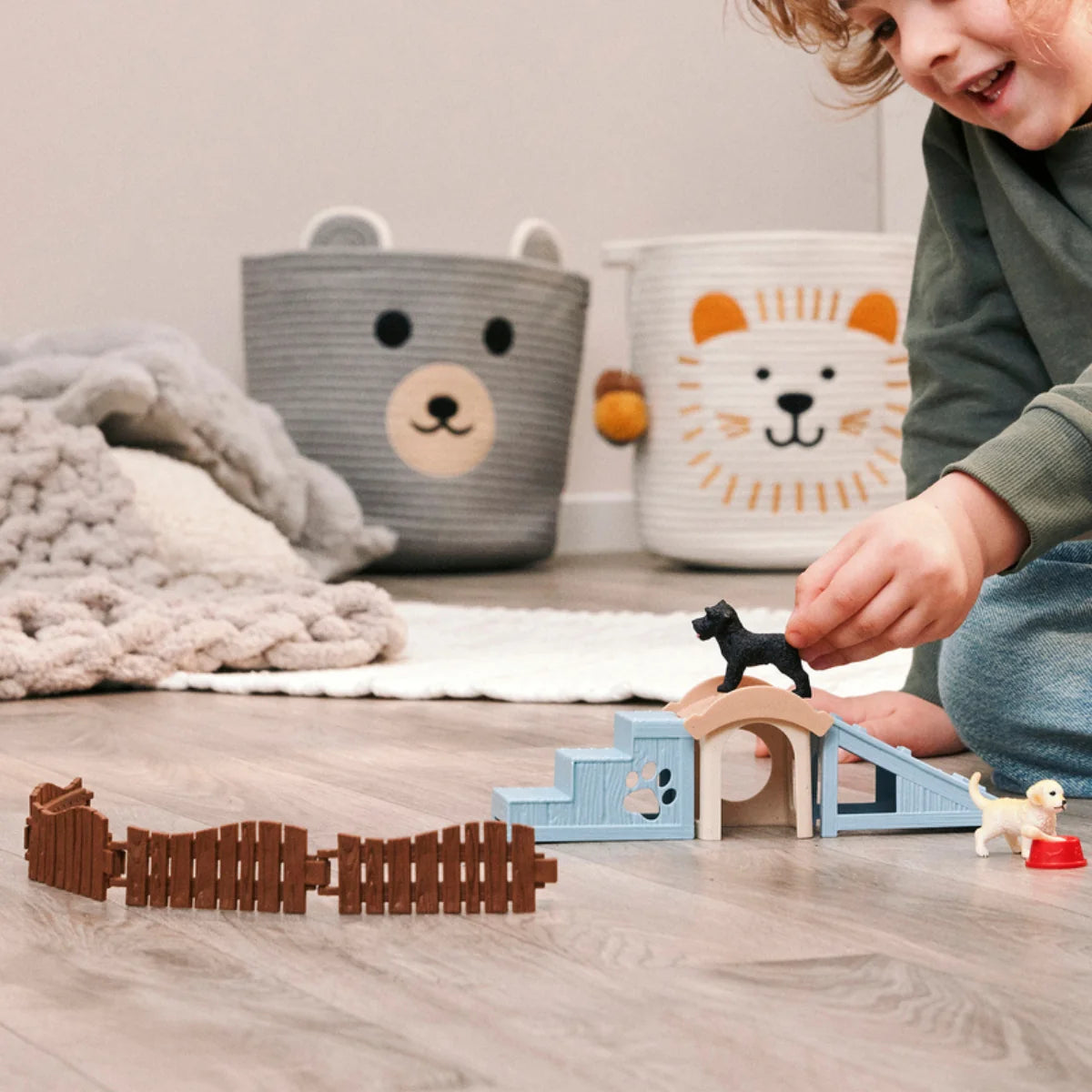 Schleich Puppy Playtime Figure Set