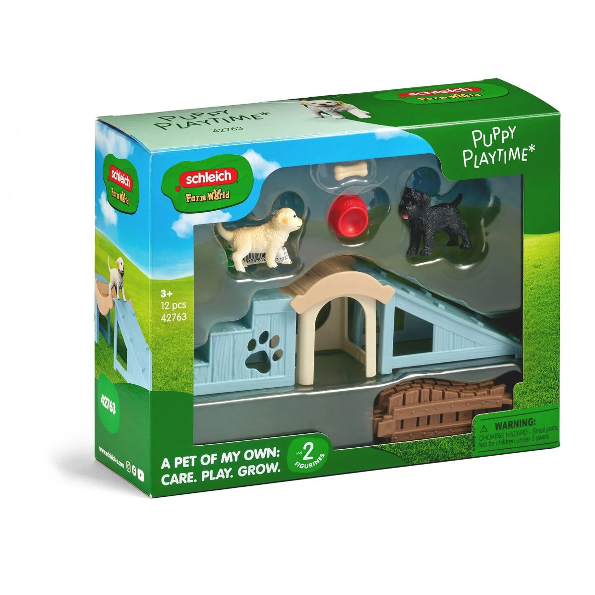 Schleich Puppy Playtime Figure Set