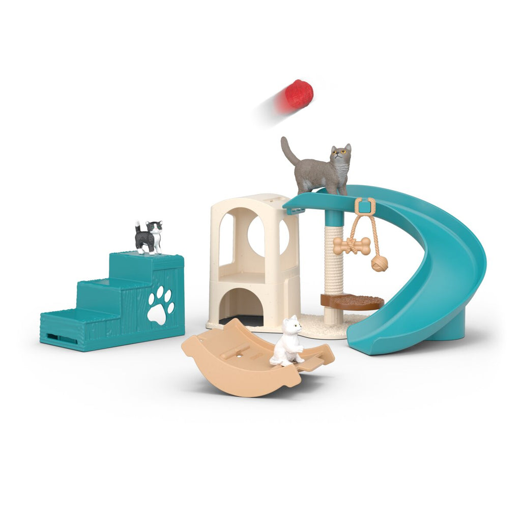 Schleich Playtime with Cats Figure Set