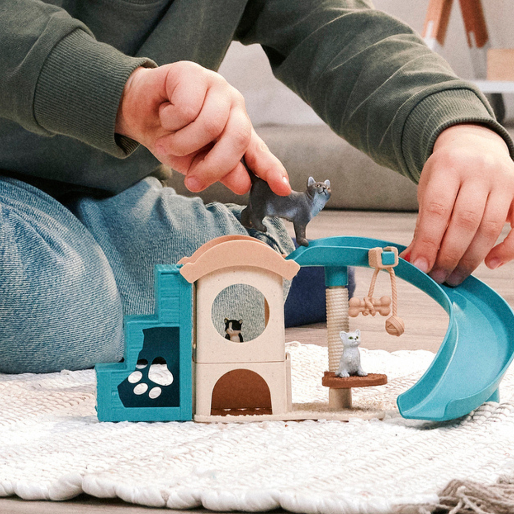 Schleich Playtime with Cats Figure Set