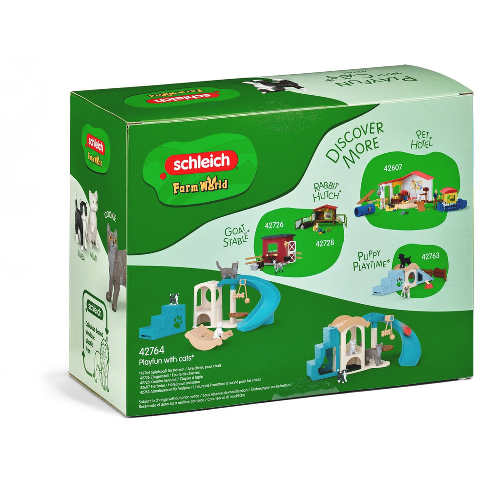 Schleich Playtime with Cats Figure Set