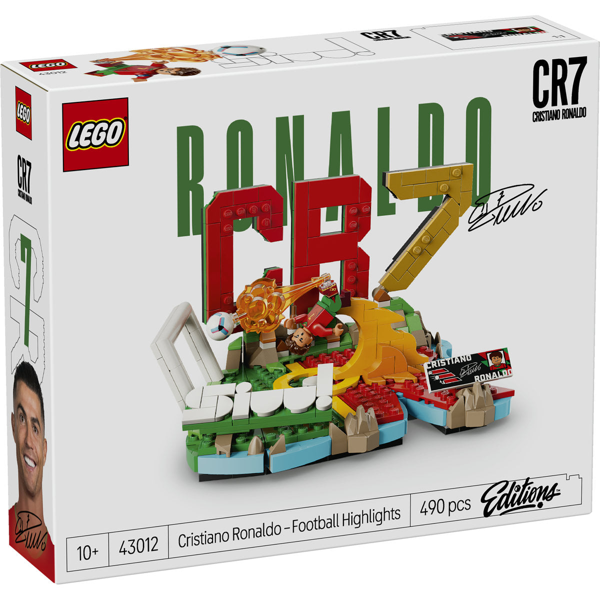 LEGO Editions Cristiano Ronaldo Football Highlights Set 43012