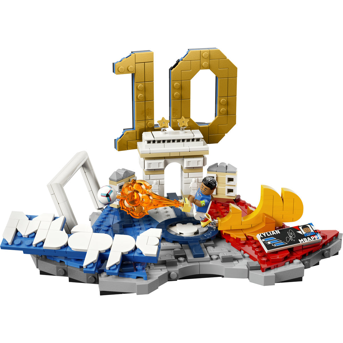 LEGO Editions Kylian Mbappé Football Highlights Set 43013