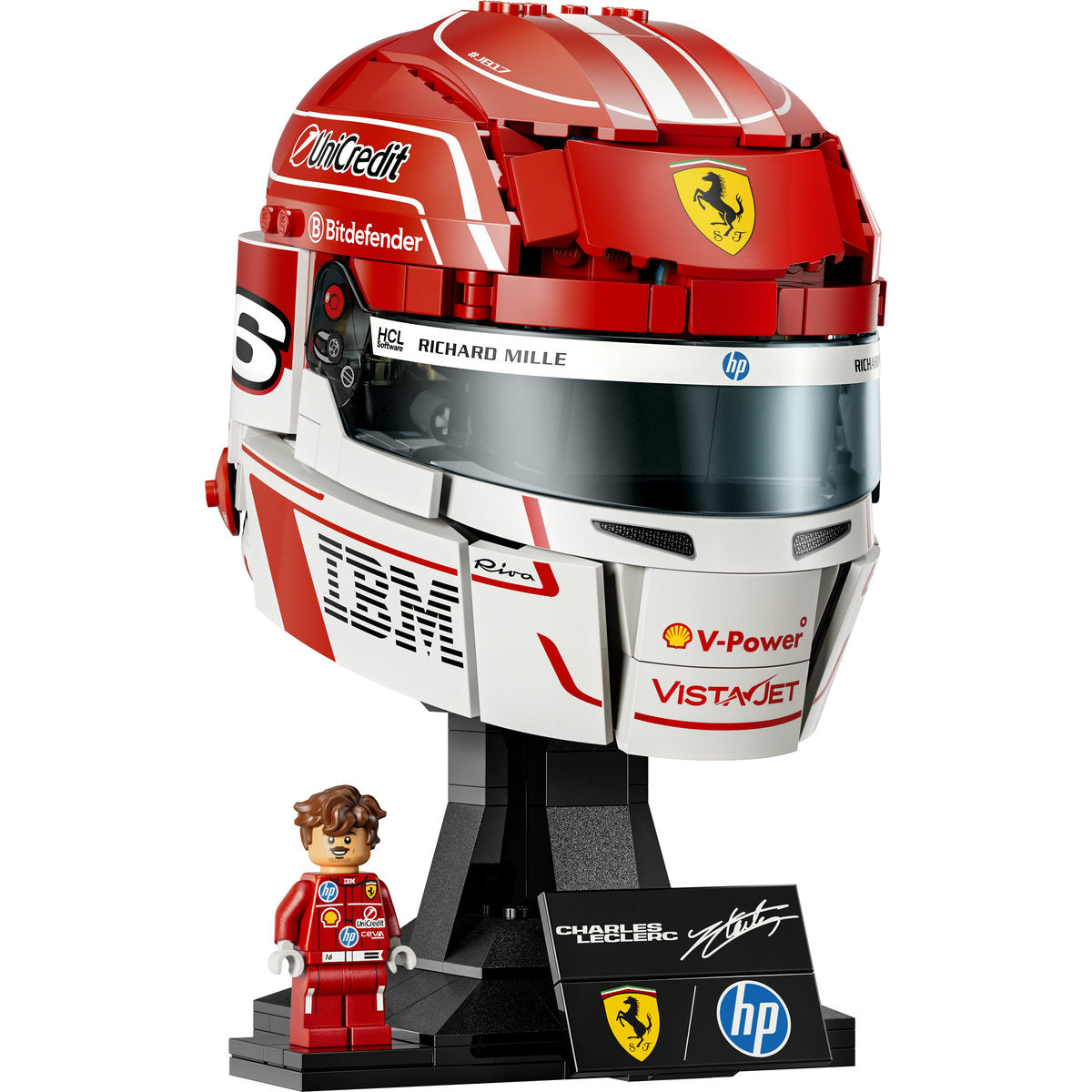 LEGO Editions Scuderia Ferrari HP Charles Leclerc Helmet Set 43014