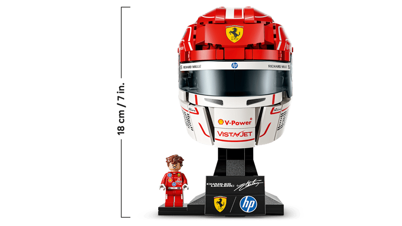 LEGO Editions Scuderia Ferrari HP Charles Leclerc Helmet Set 43014