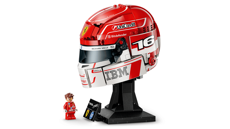 LEGO Editions Scuderia Ferrari HP Charles Leclerc Helmet Set 43014