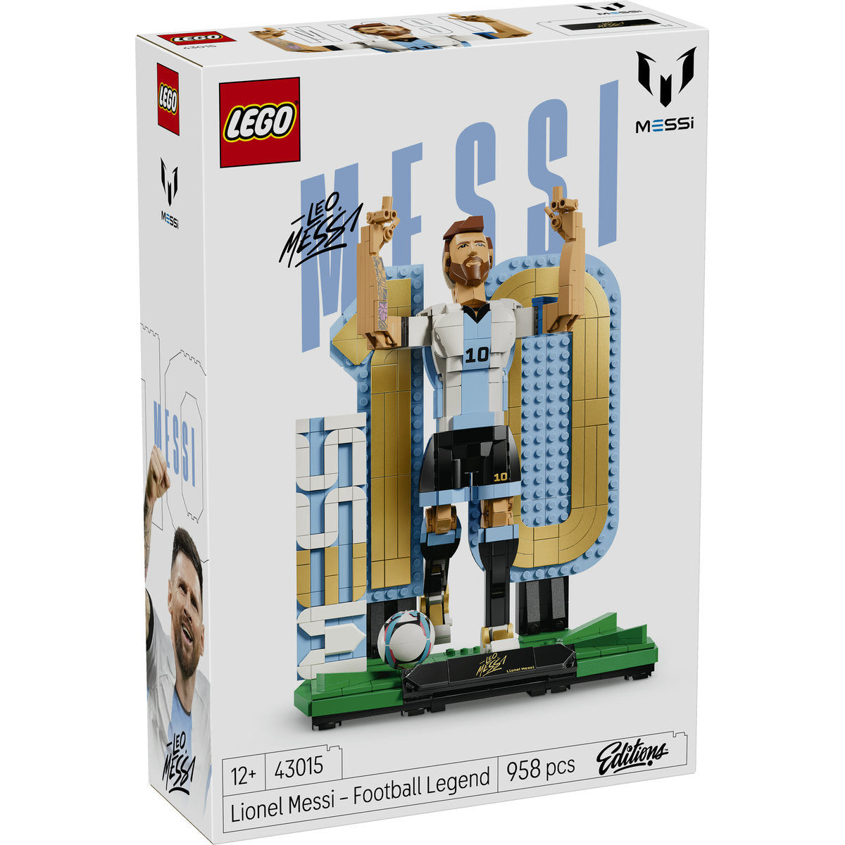 LEGO Editions Lionel Messi Football Legend Set 43015