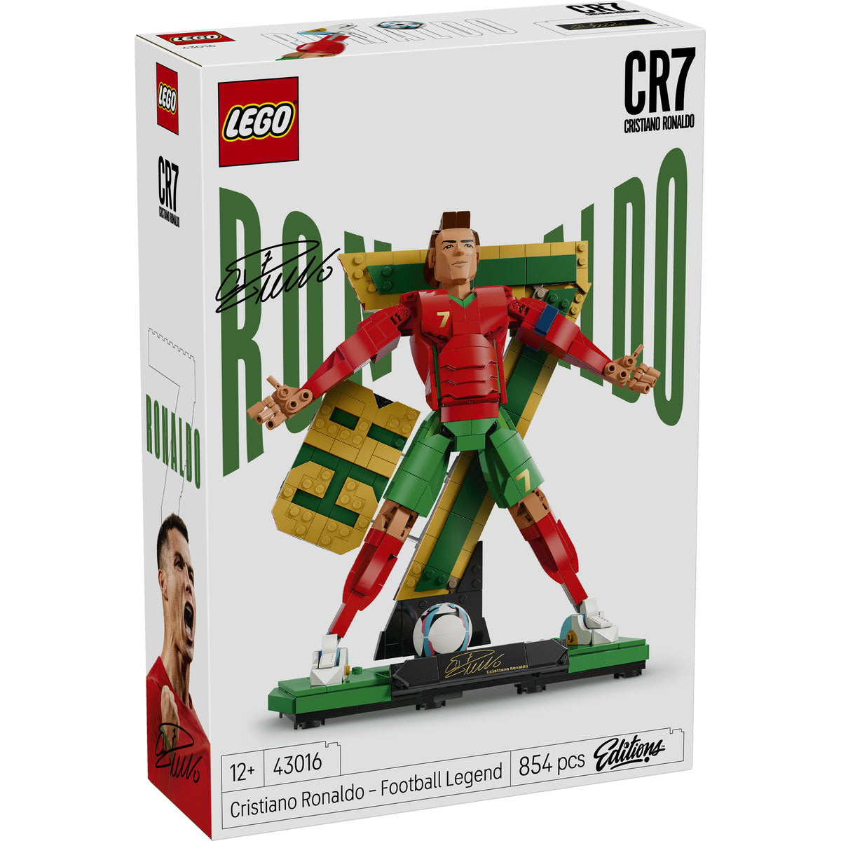 LEGO Editions Cristiano Ronaldo Football Legend Set 43016