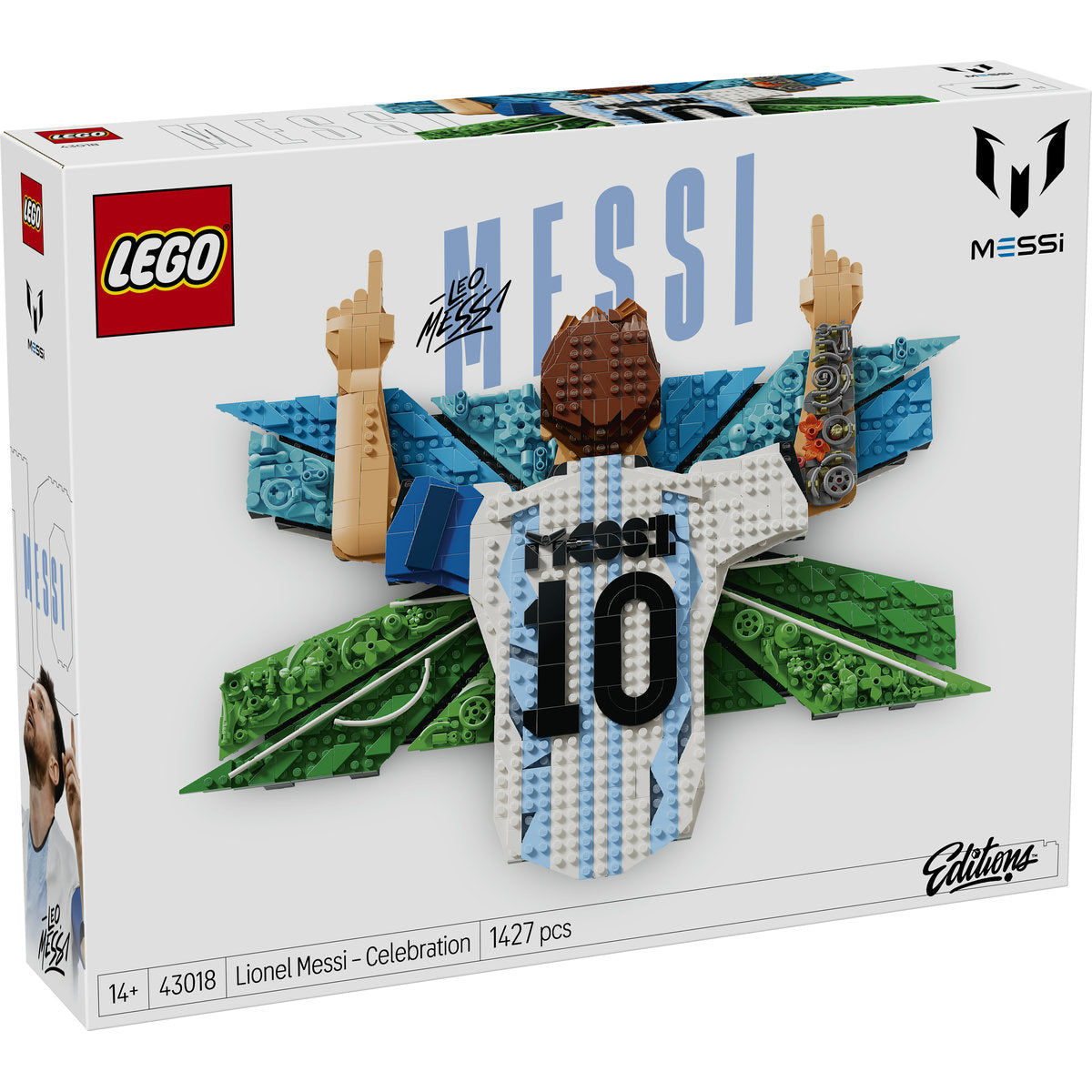 LEGO Editions Lionel Messi Celebration Building Set 43018