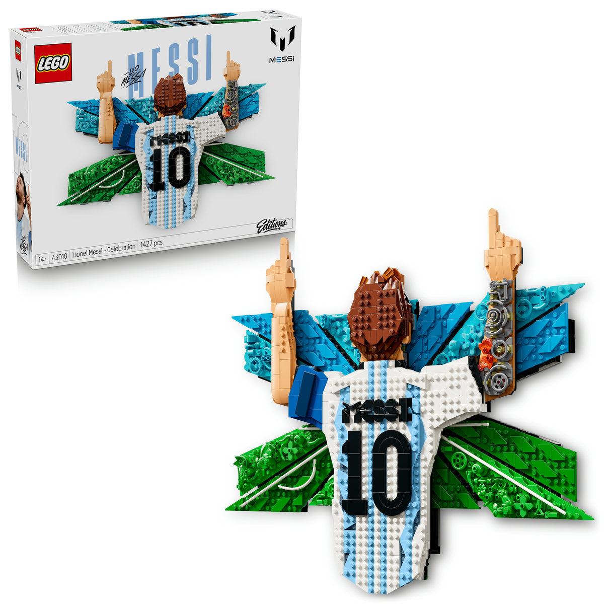 LEGO Editions Lionel Messi Celebration Building Set 43018