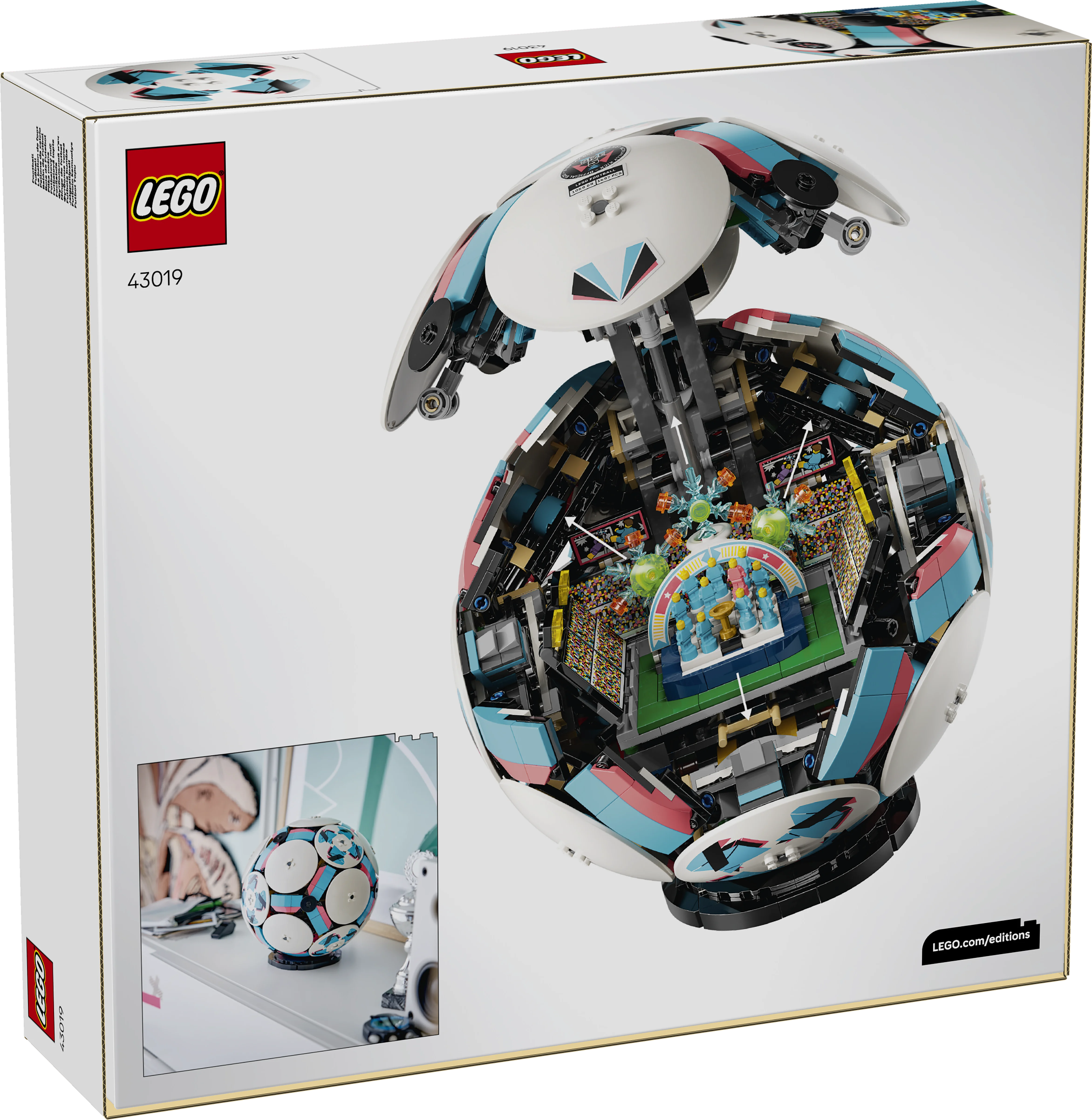 LEGO Editions Football - 3D Display Model 43019