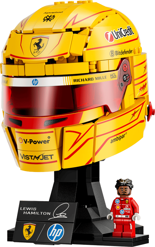 LEGO Editions Scuderia Ferrari HP Lewis Hamilton Helmet Set 43022