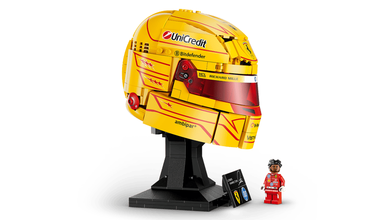 LEGO Editions Scuderia Ferrari HP Lewis Hamilton Helmet Set 43022