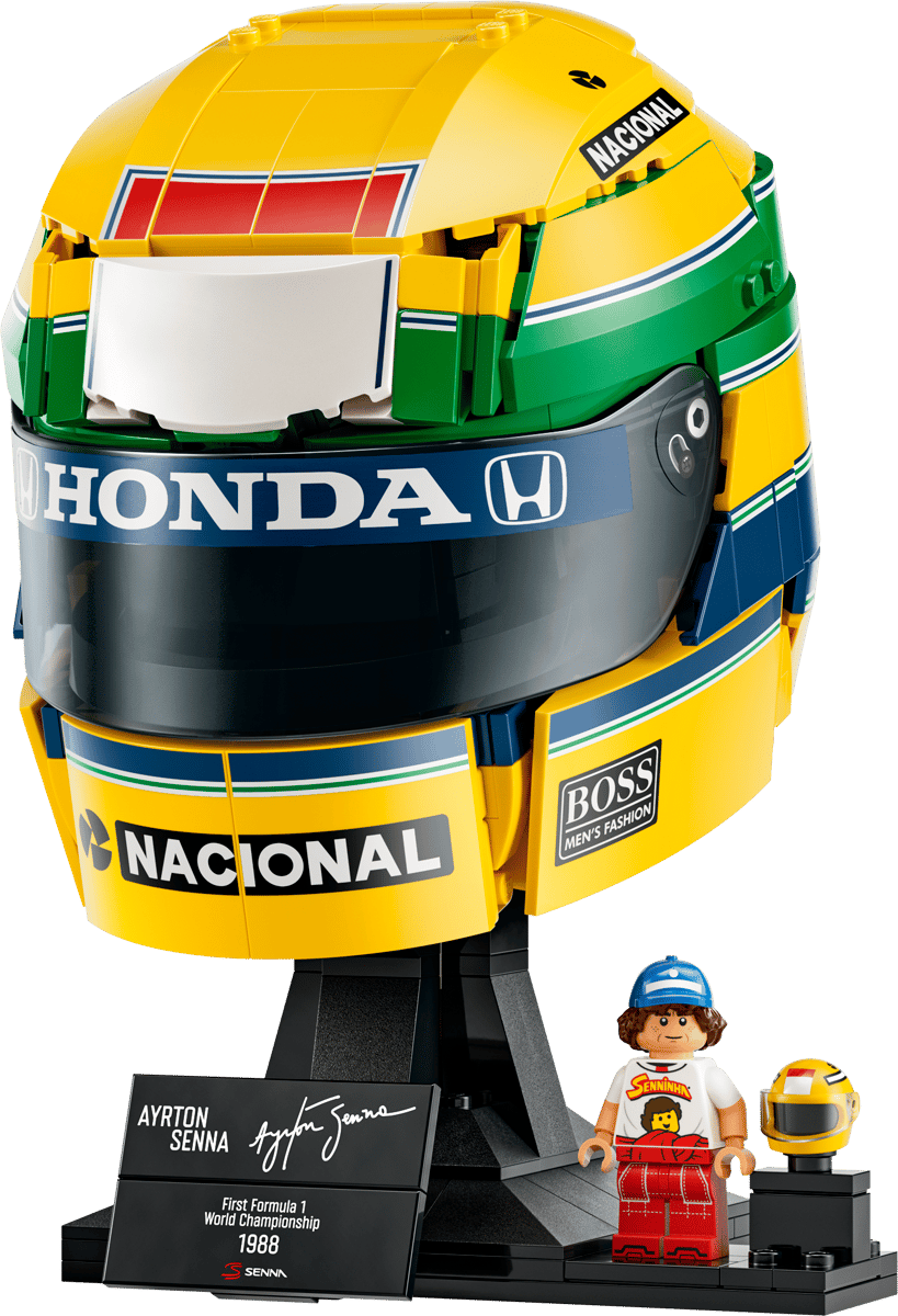 LEGO Editions Ayrton Senna Helmet Building Set 43024