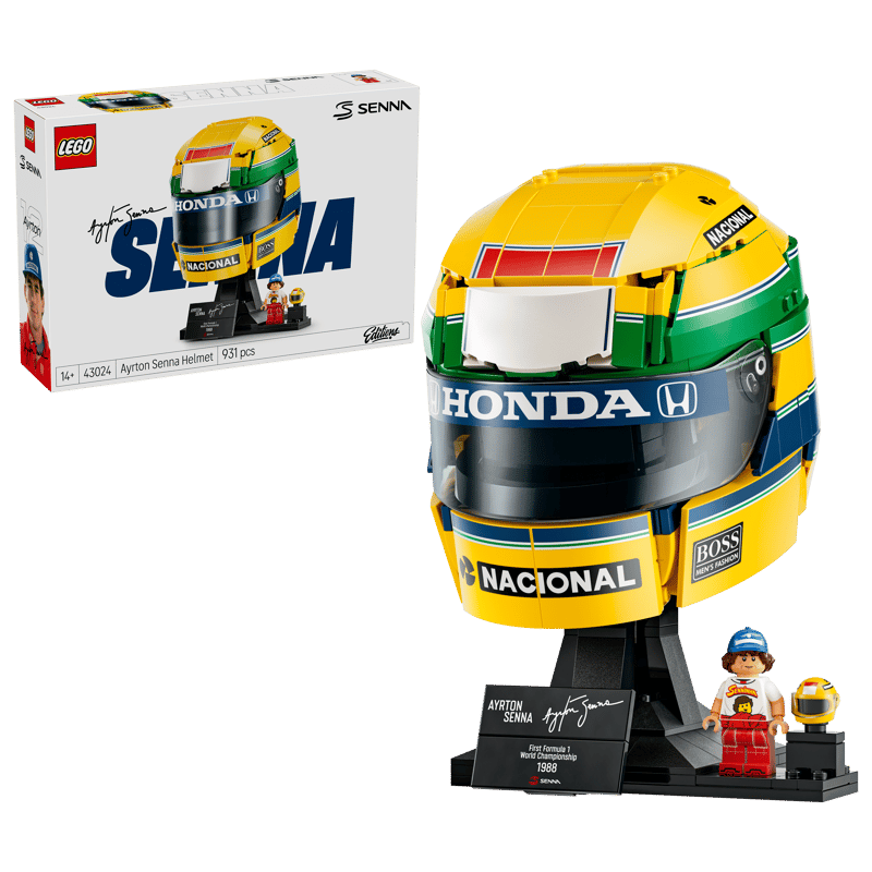 LEGO Editions Ayrton Senna Helmet Building Set 43024