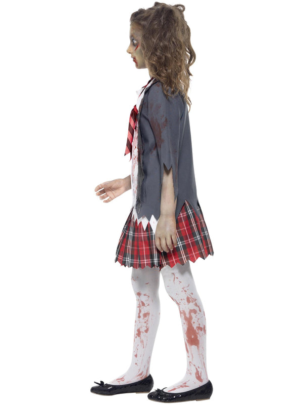 Large Zombie School Girl Costume