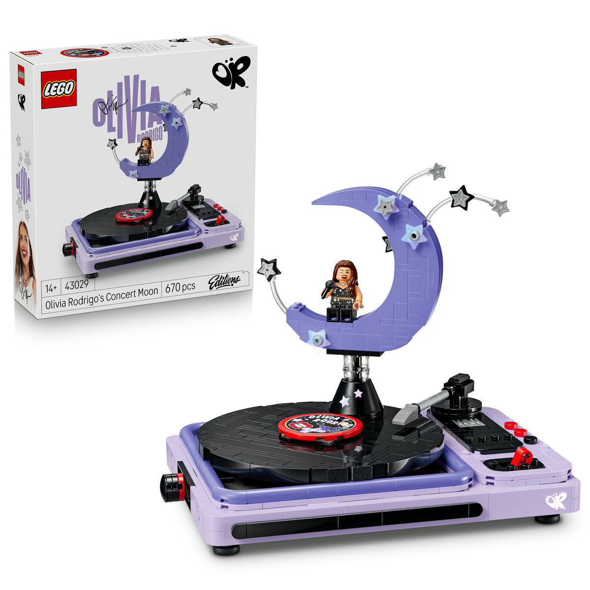 LEGO Editions Olivia Rodrigo Concert Moon Building Set 43029