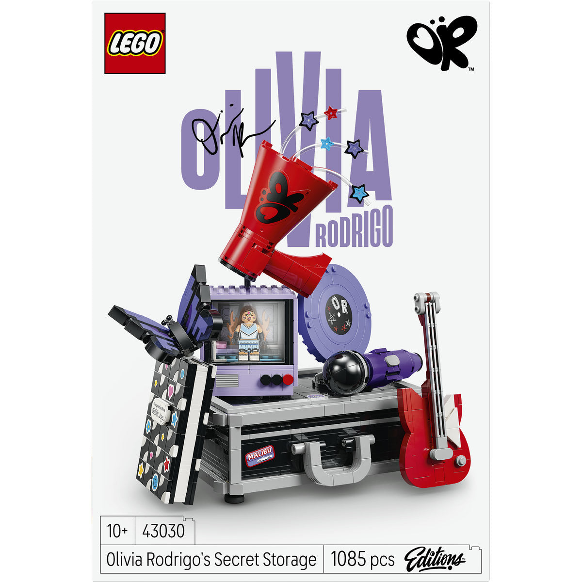 LEGO Editions Olivia Rodrigo Secret Storage Building Set 43030