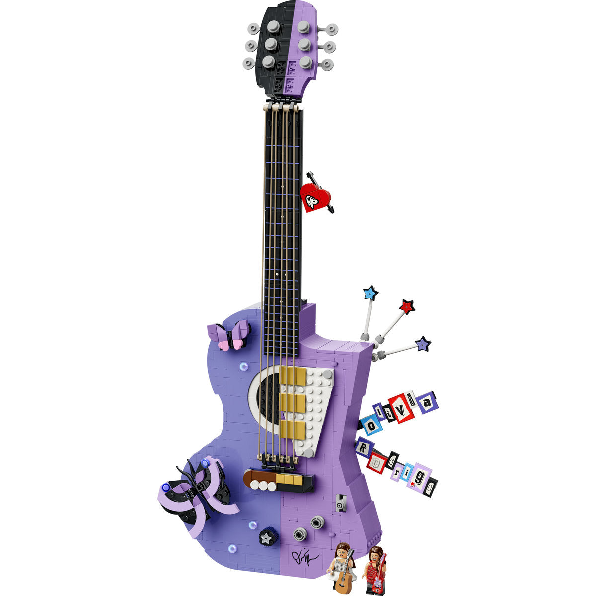 LEGO Editions Olivia Rodrigo Dual Guitar Building Set 43031
