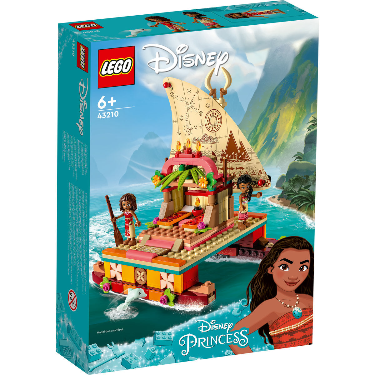 LEGODisney Princess Moana's Wayfinding Boat 43210