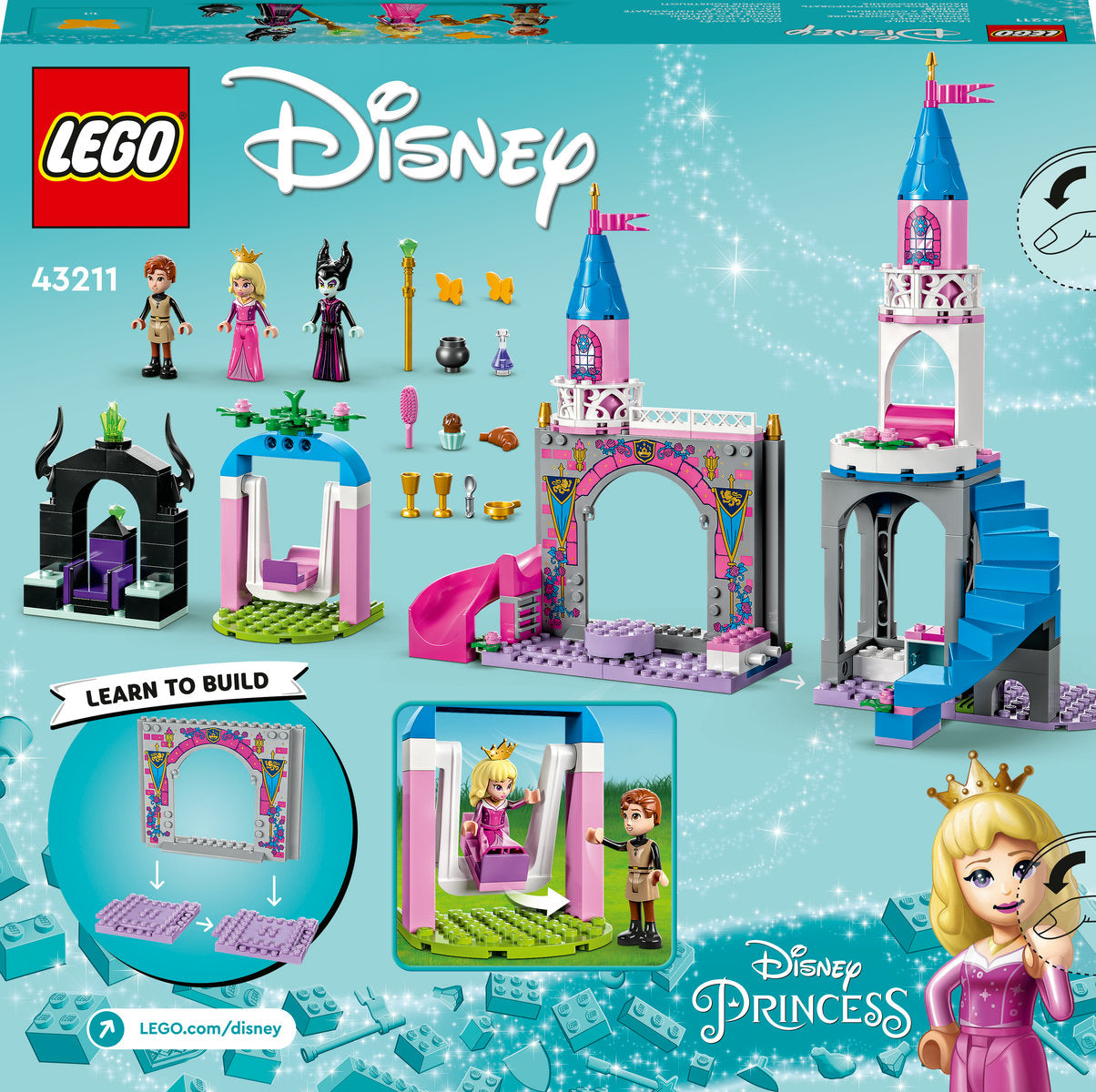 LEGO Disney Princess Aurora's Castle Set 43211