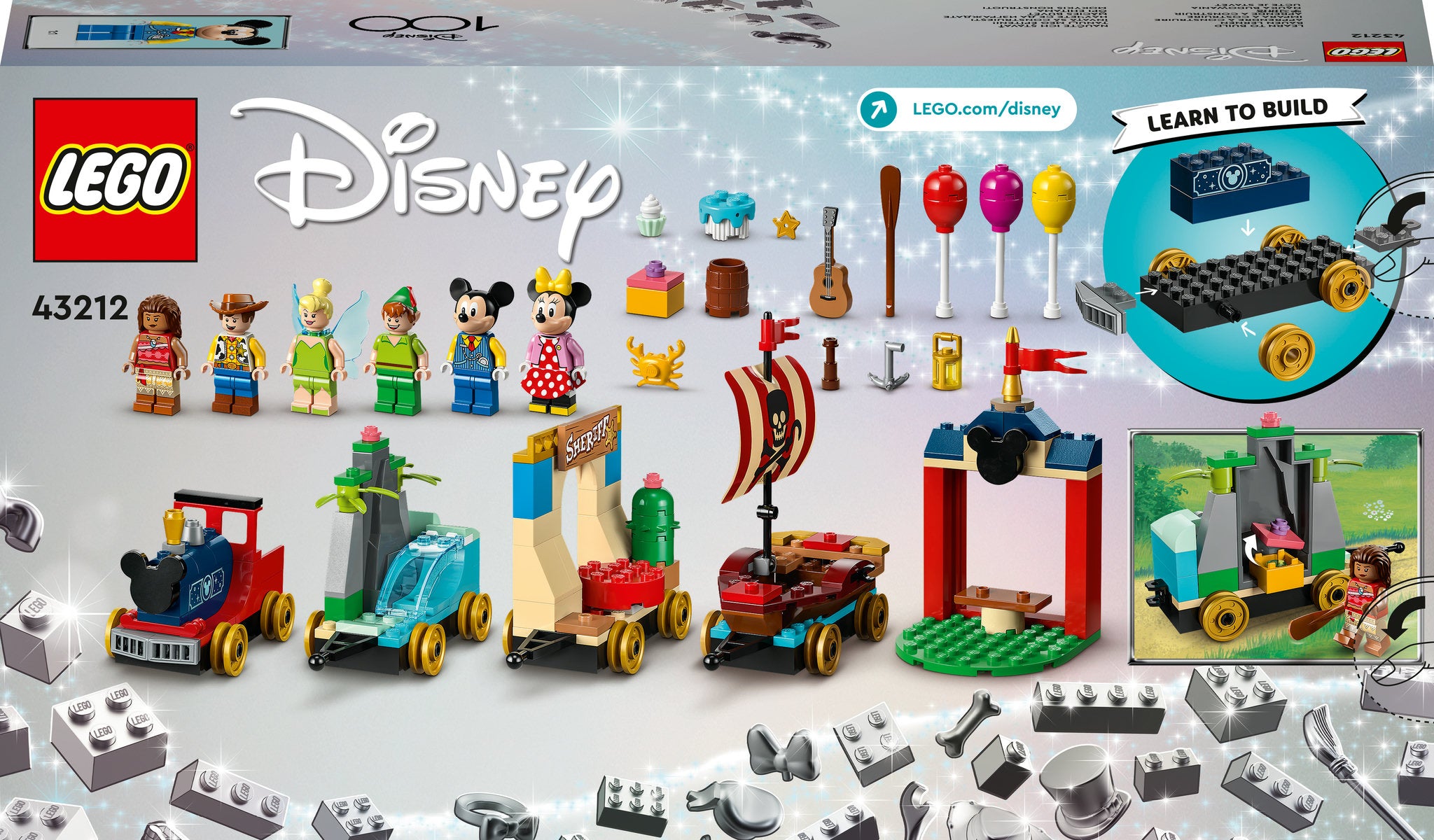 LEGO Disney: Disney Celebration Train 4+ Set 43212