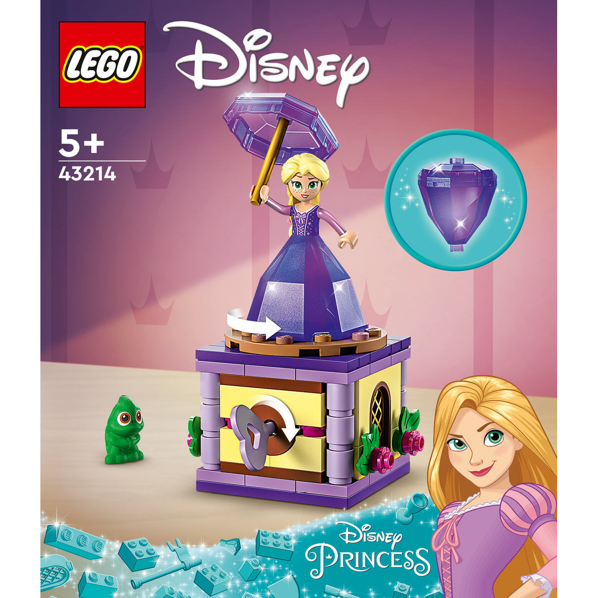 LEGO Disney Princess Twirling Rapunzel Set 43214