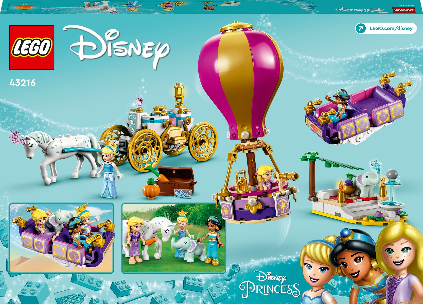 LEGO Disney Princess Enchanted Journey Playset 43216