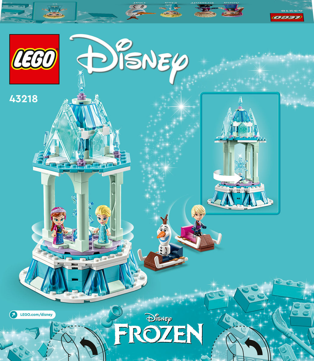 LEGO Disney Frozen Anna & Elsa Merry-Go-Round 43218