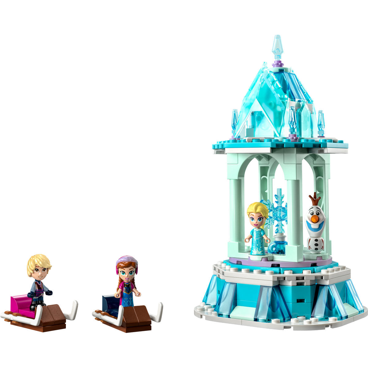 LEGO Disney Frozen Anna & Elsa Merry-Go-Round 43218