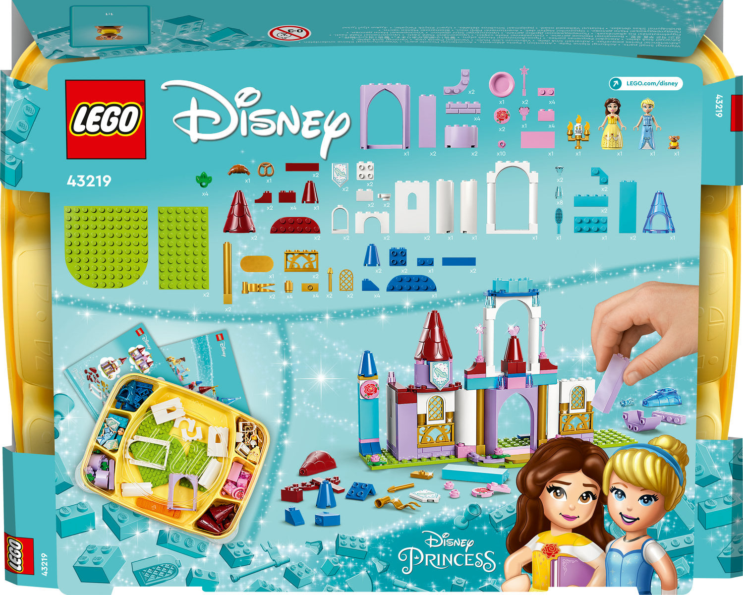 LEGO Disney Princess Creative Castles Set 43219