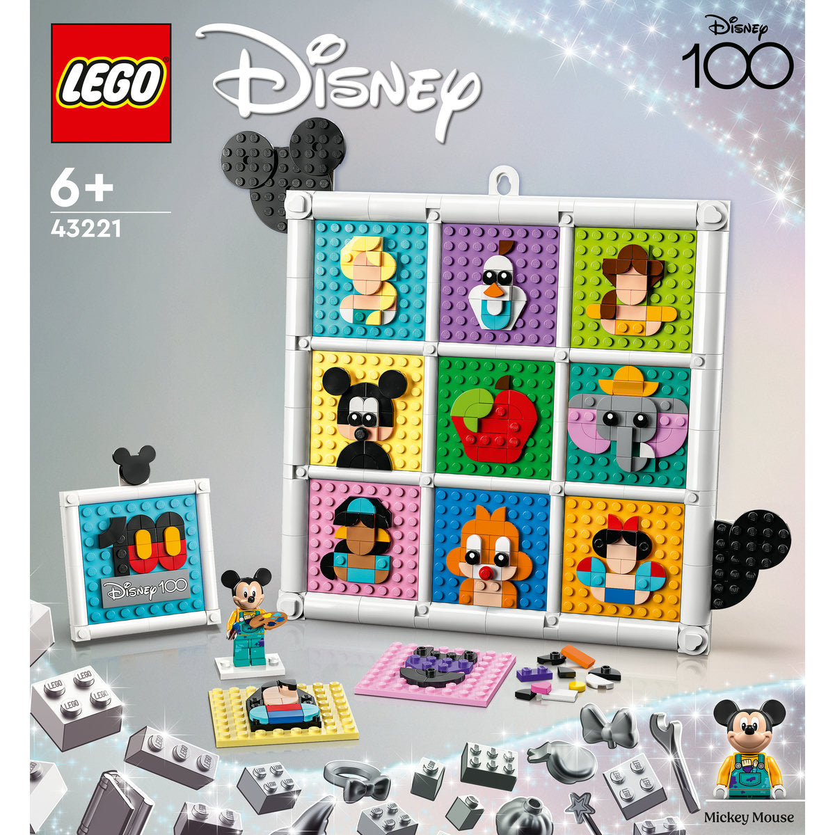 LEGO Disney 100 Years of Disney Animation Icons 43221