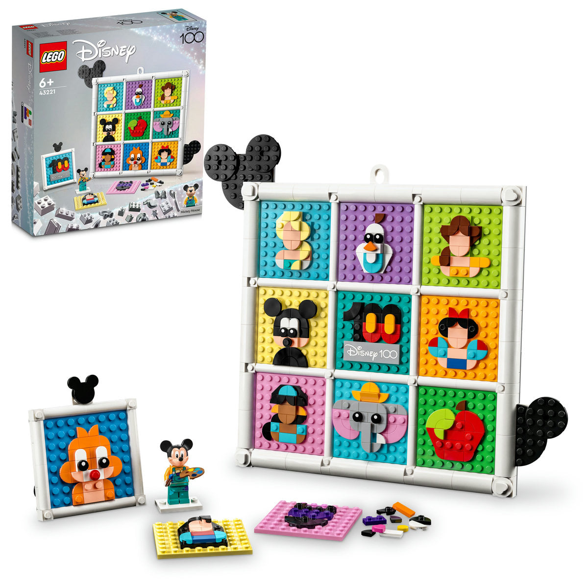 LEGO Disney 100 Years of Disney Animation Icons 43221