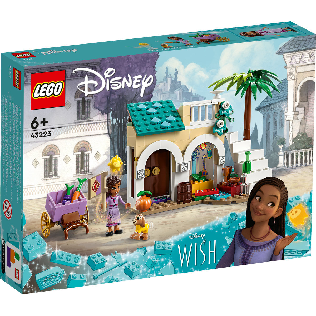 LEGO Disney Wish Asha in the City of Rosas Set 43223