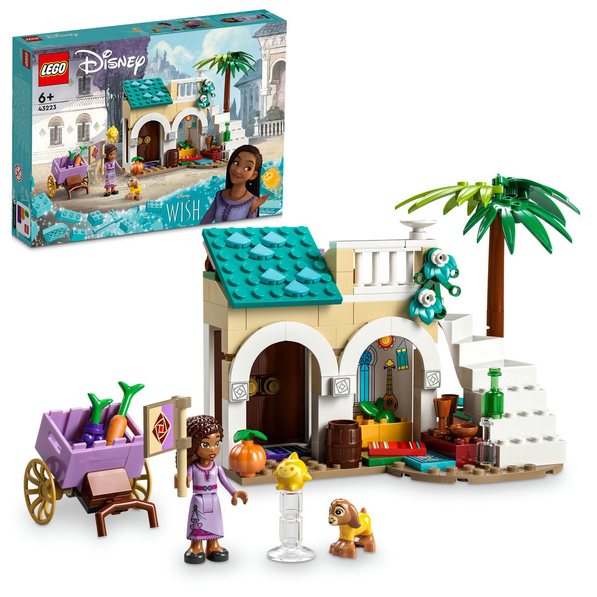 LEGO Disney Wish Asha in the City of Rosas Set 43223