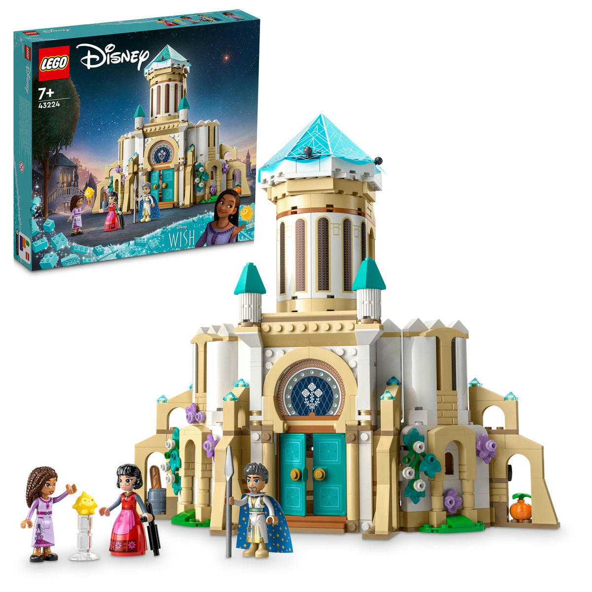 LEGO Disney Wish King Magnifico's Castle Set 43224