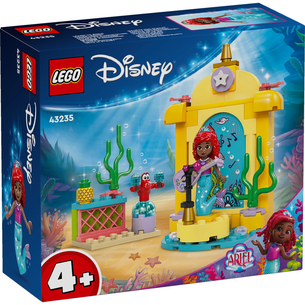 LEGO Disney Princess Ariel’s Music Stage Set 43235