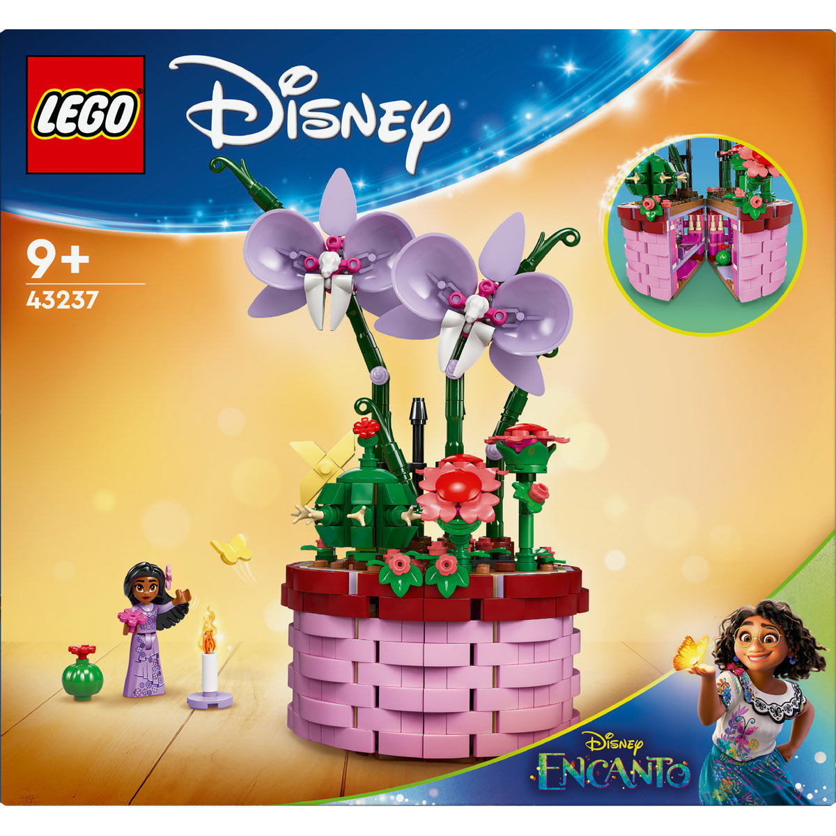 LEGO Disney Encanto Isabela’s Flowerpot Set 43237