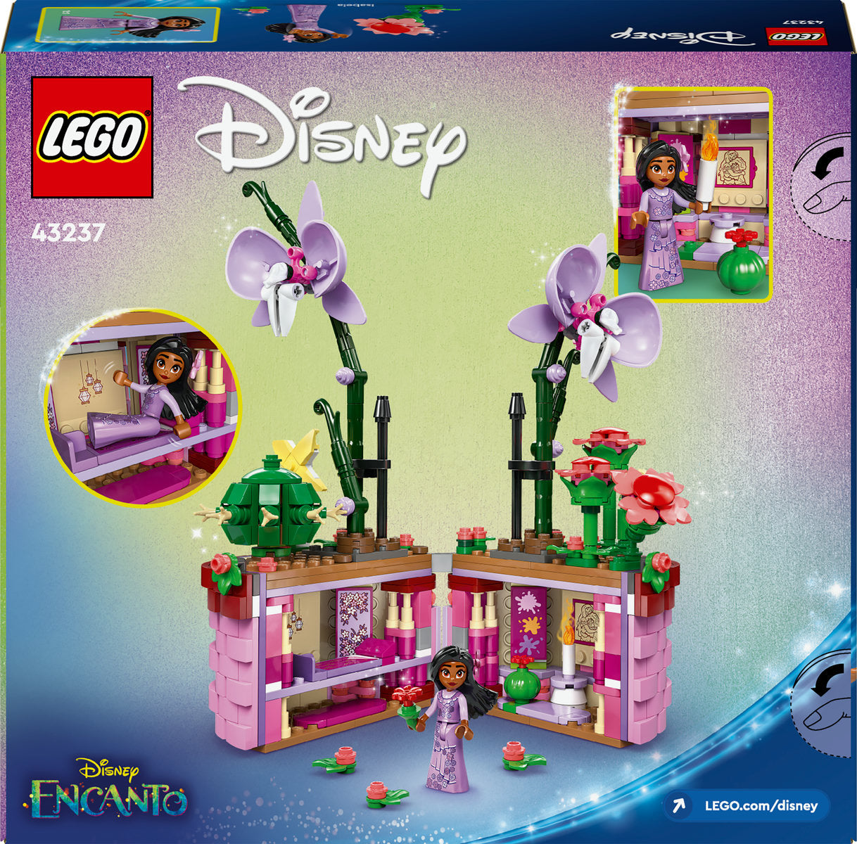 LEGO Disney Encanto Isabela’s Flowerpot Set 43237