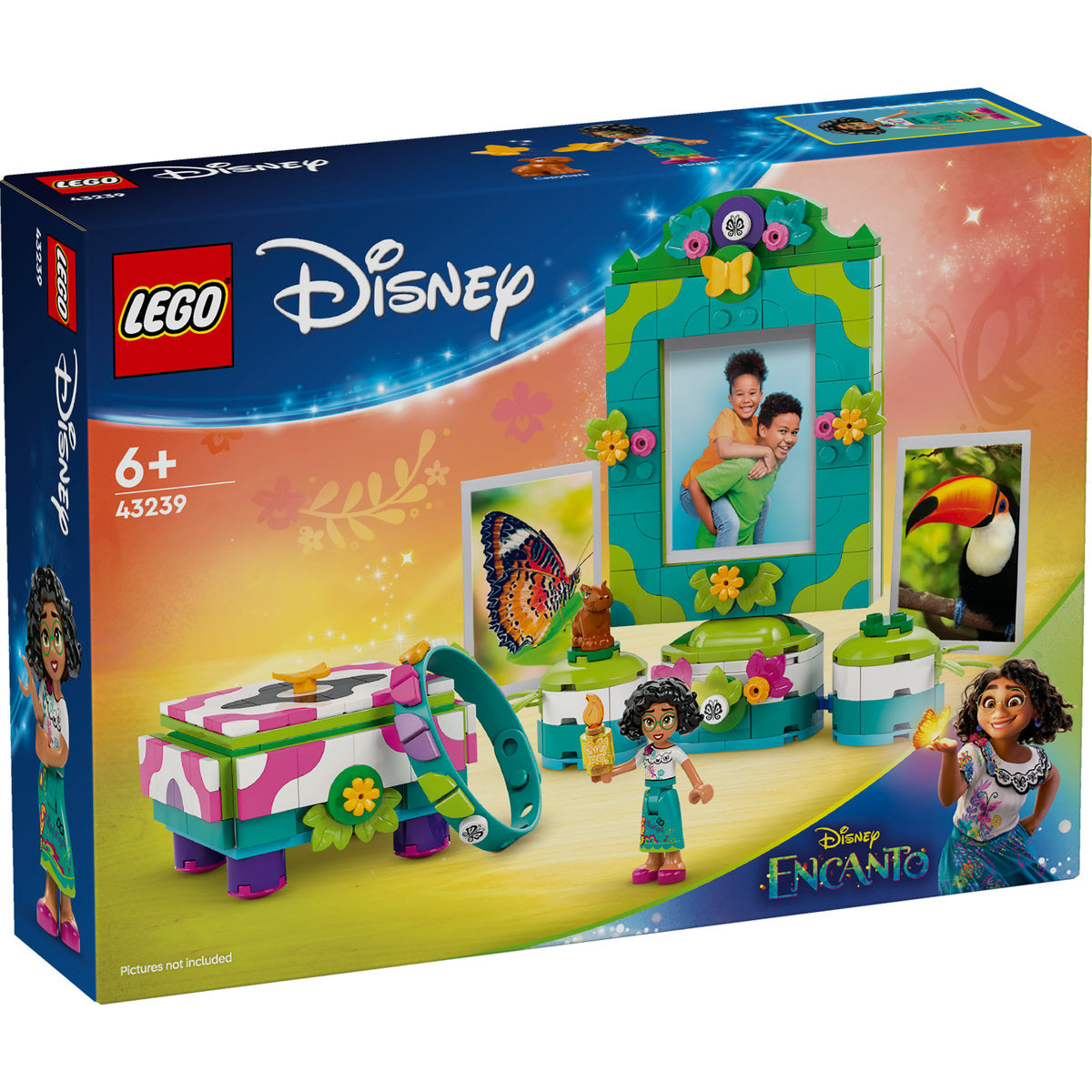 LEGO Disney Encanto Mirabel’s Photo Frame and Jewellery Box 43239