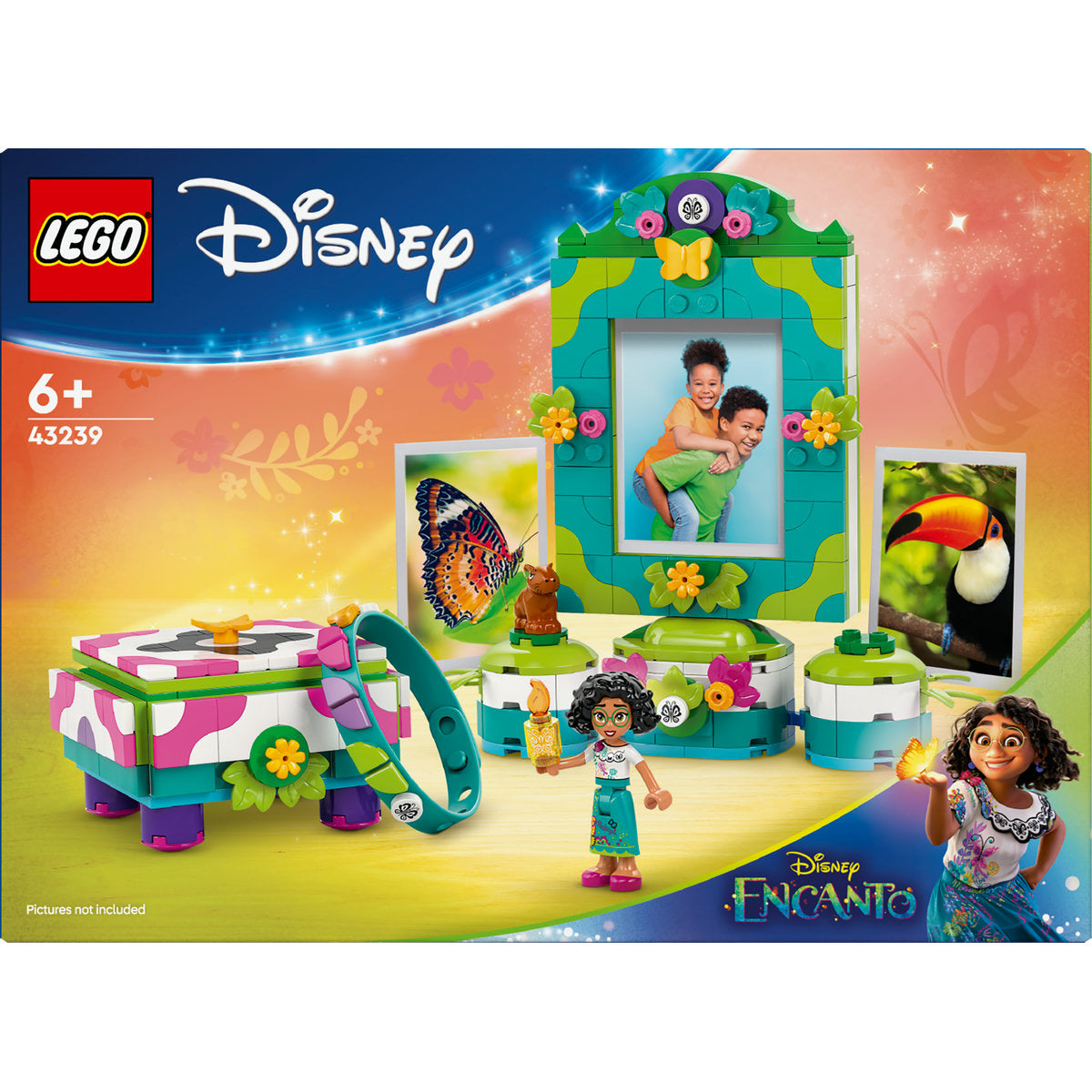 LEGO Disney Encanto Mirabel’s Photo Frame and Jewellery Box 43239