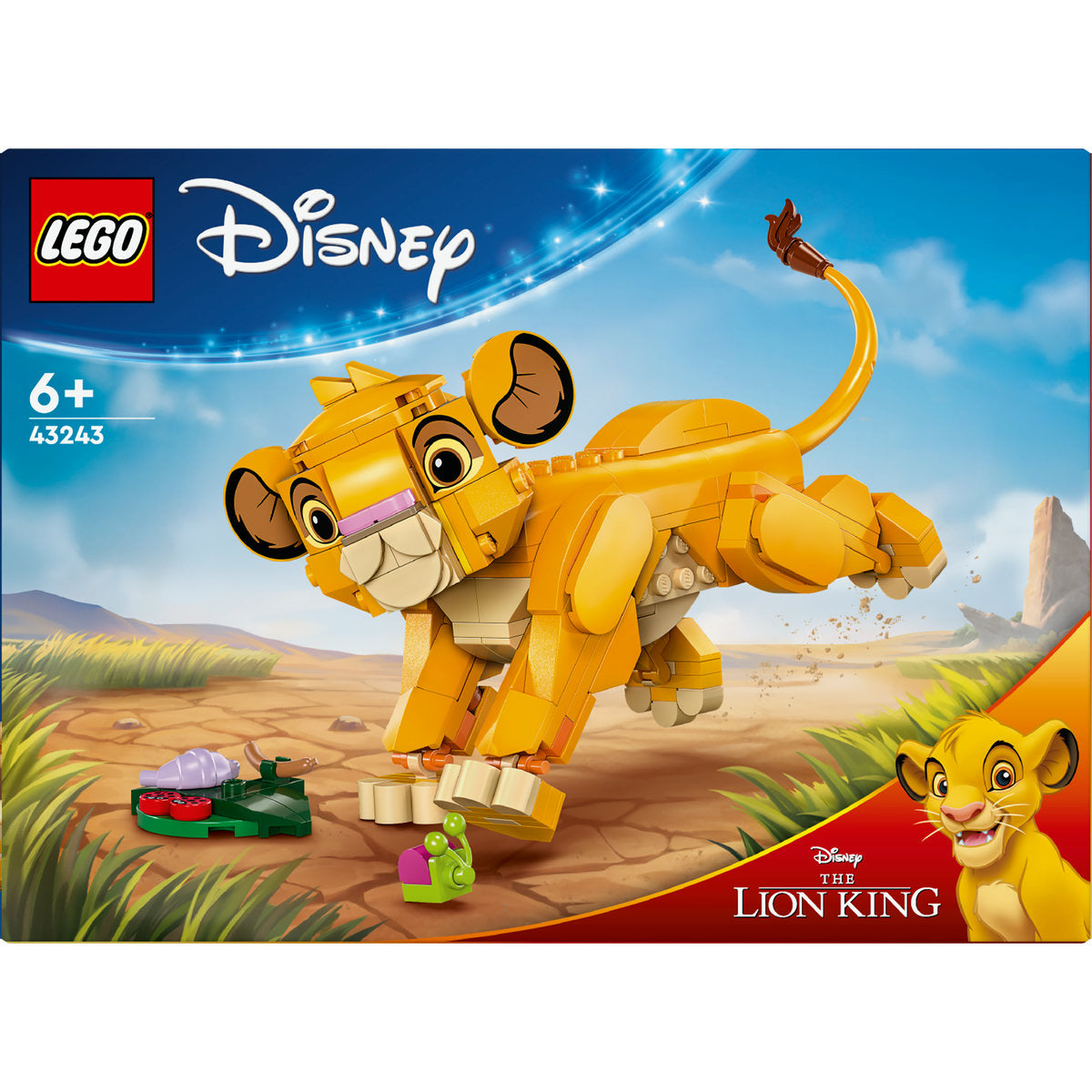 LEGO Disney Simba the Lion King Cub Playset 43243