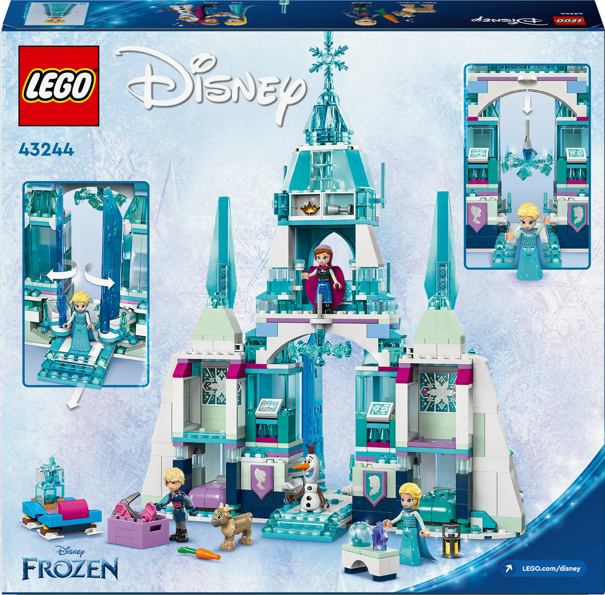 LEGO Disney Frozen Elsa’s Ice Palace Set 43244