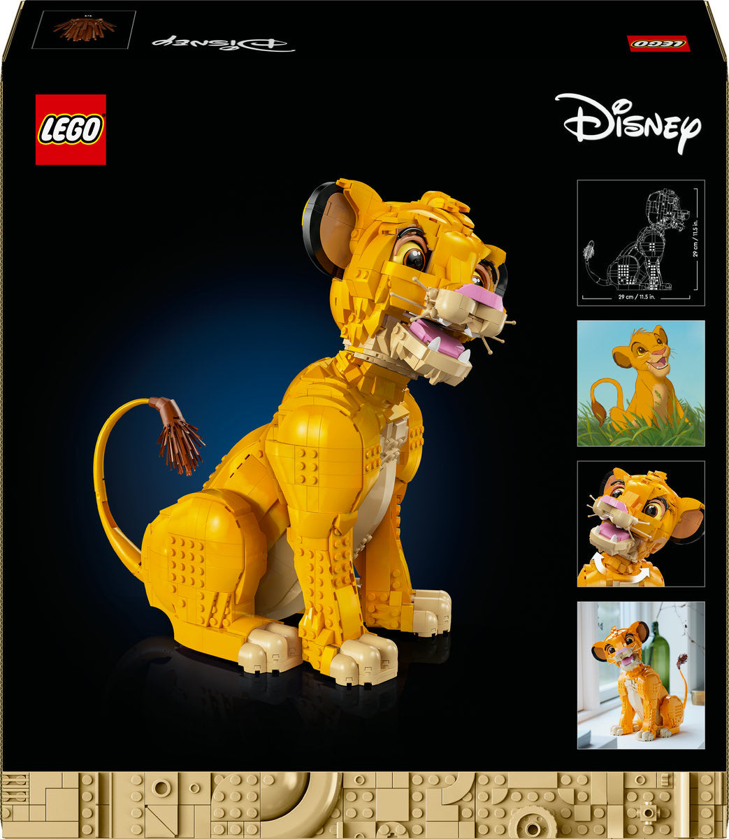 LEGO Disney Young Simba the Lion King Set 43247 - Moons Toystore