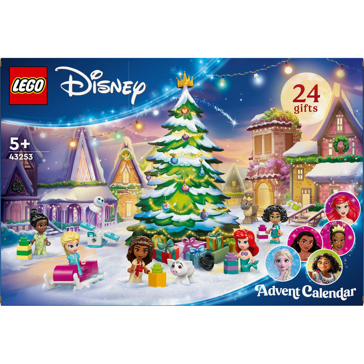 LEGO Disney Princess Advent Calendar 2024 43253