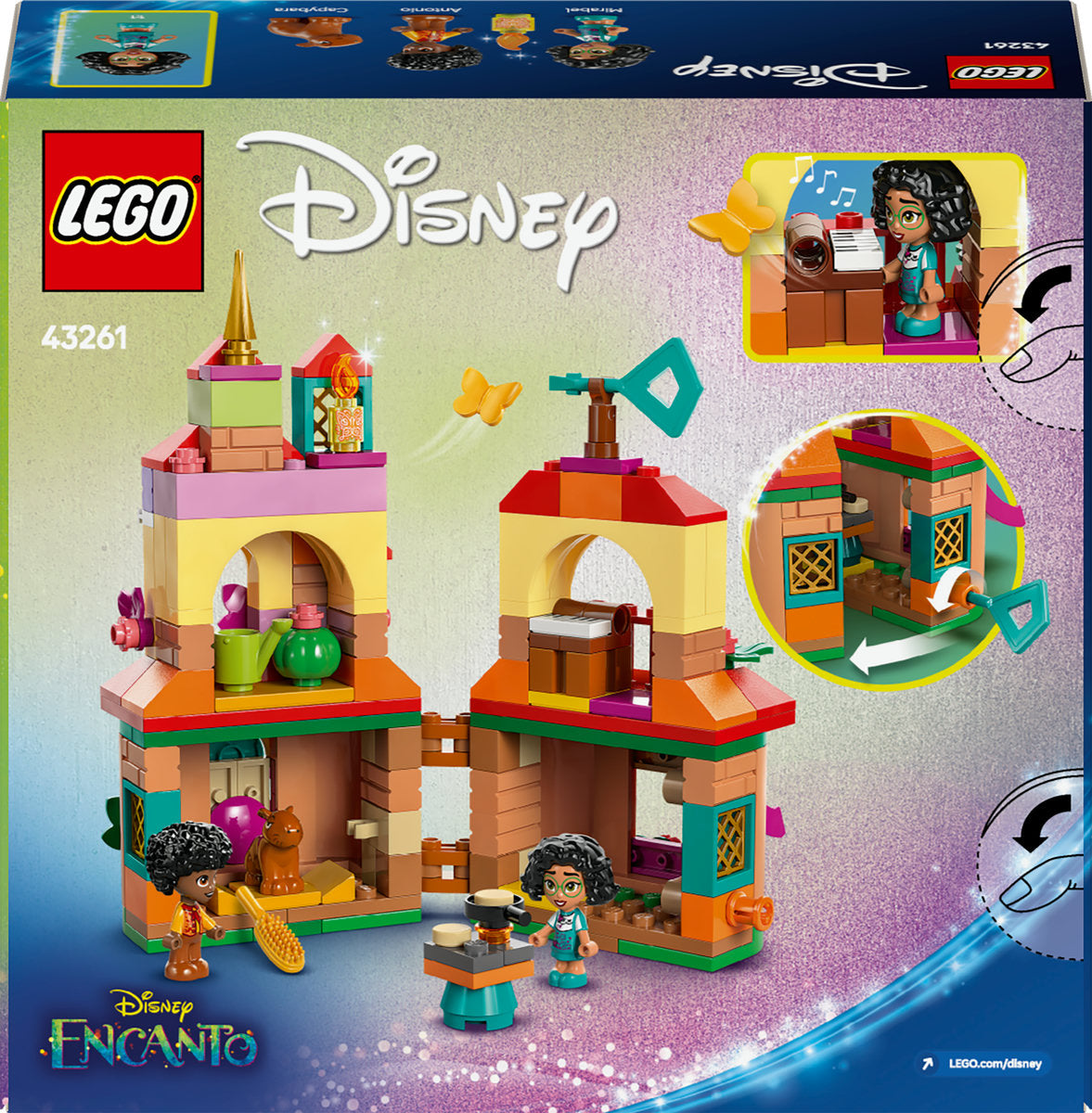 LEGO Disney Encanto Mini House Building Toy 43261