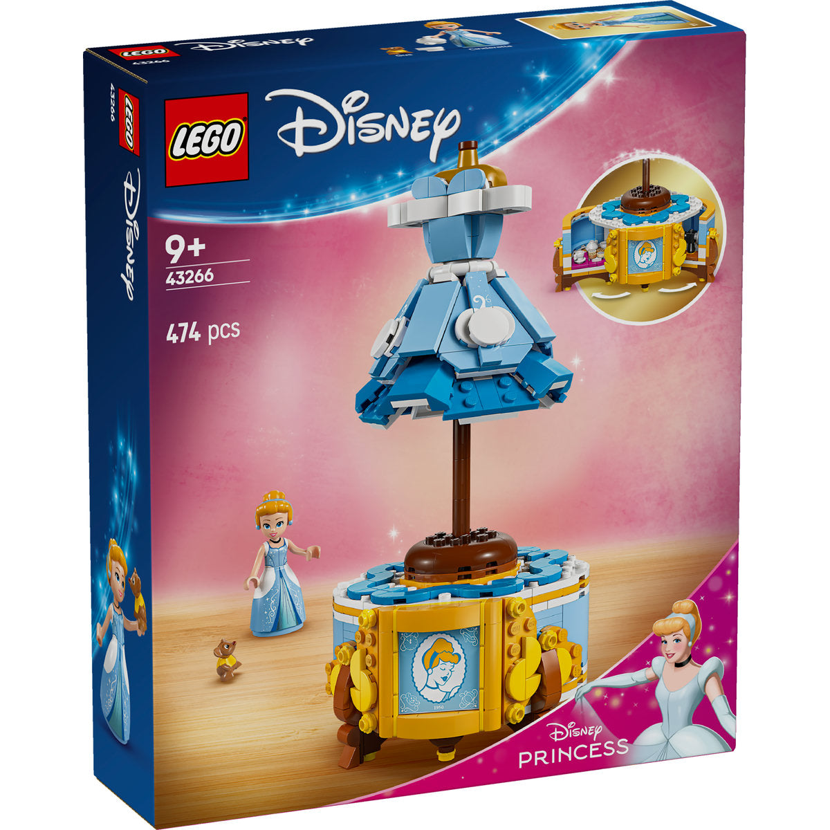 LEGO Disney Princess Cinderella’s Dress Set 43266