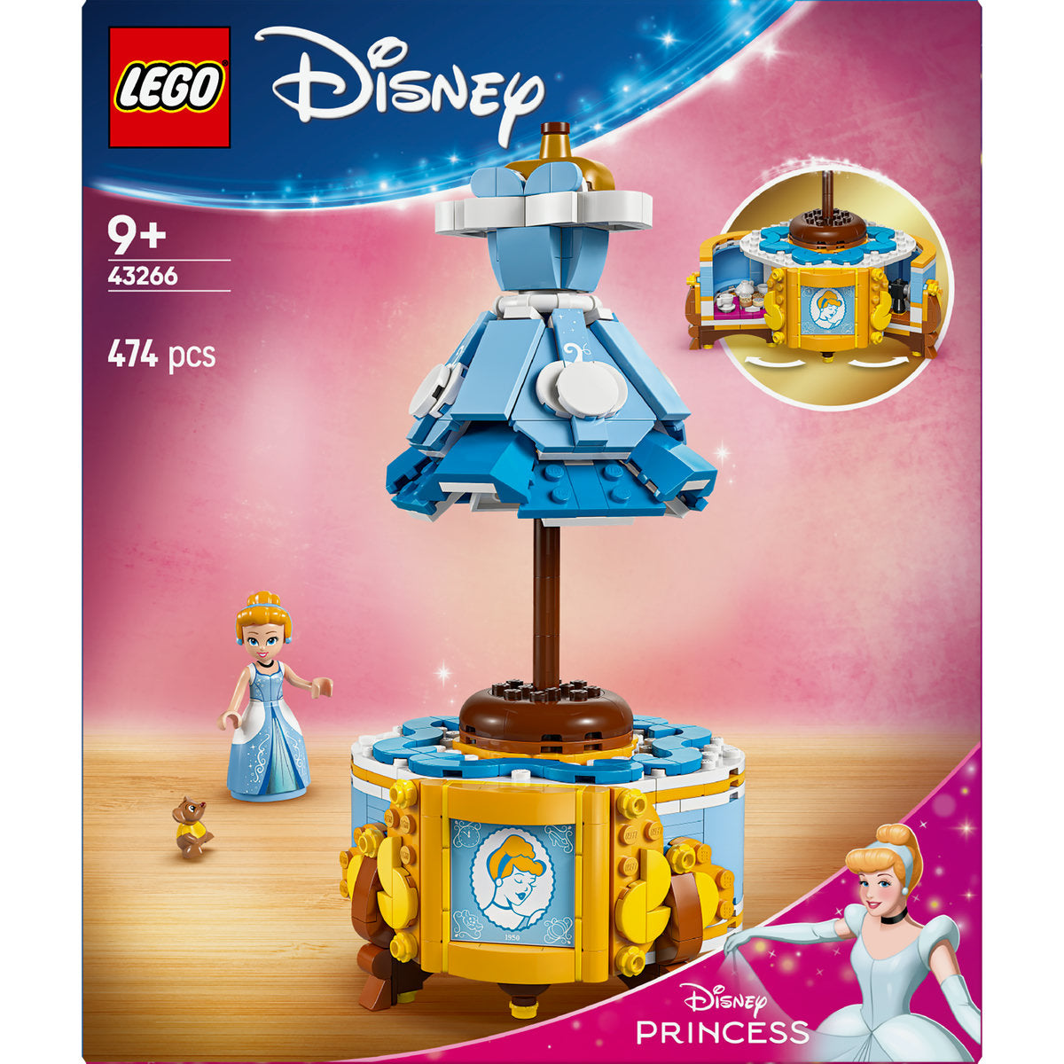 LEGO Disney Princess Cinderella’s Dress Set 43266